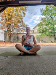 respiration complétente réduction stress yoga Digestion